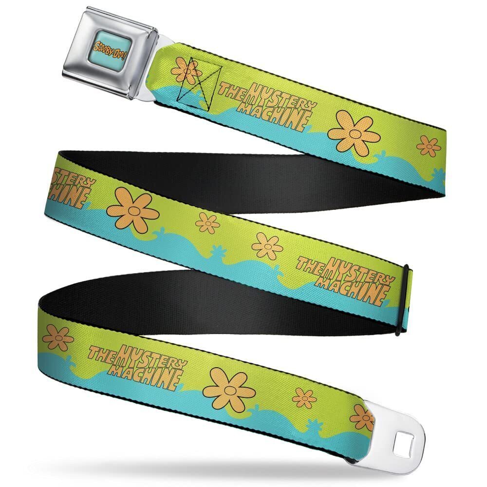 2586 unisex adult Seatbelt Scooby Doo Regular Belt, Scooby Doo, 1.5 Wide